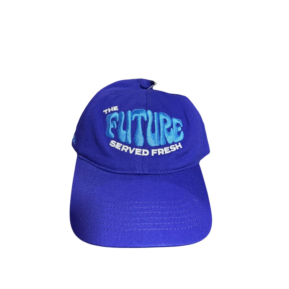 The Future Served Fresh Hat Cap Purple OSFM Adjustable‎ Baseball Casual